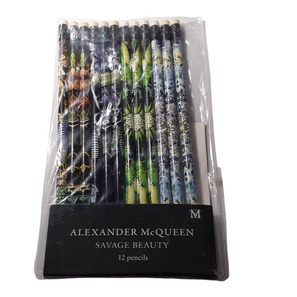 Alexander McQueen Metropolitan Museum of Art MMA Pencils Savage Beauty Fashion